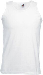 Fruit of the Loom SC294 - Men's Tank Top 100% Cotton White