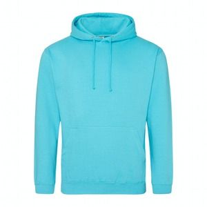 AWDIS JUST HOODS JH001 - Hooded sweatshirt Turquoise Surf