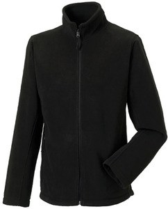 Russell RU8700M - Men's Full Zip Outdoor Fleece Black