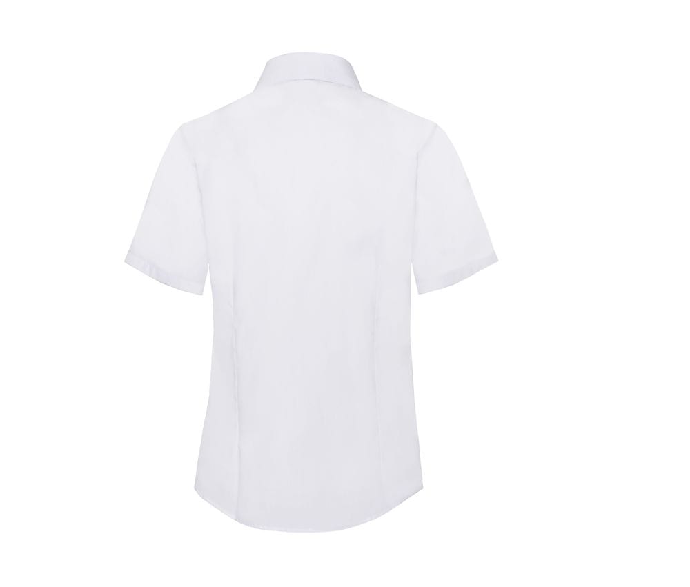 Fruit of the Loom SS014 - Lady-fit poplin short sleeve shirt