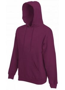 Fruit of the Loom SS224 - Classic 80/20 hooded sweatshirt Burgundy