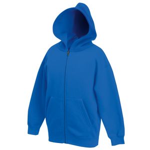 Fruit of the Loom SS225 - Classic 80/20 kids hooded sweatshirt jacket