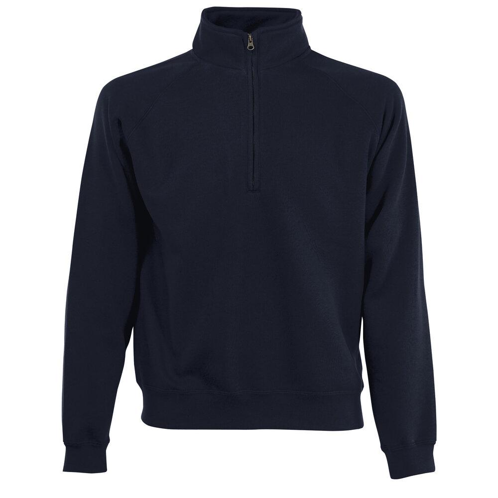 Fruit of the Loom SS830 - Premium 70/30 zip neck sweatshirt