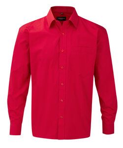 Russell Europe R-936M-0 - Cotton Poplin Shirt LS