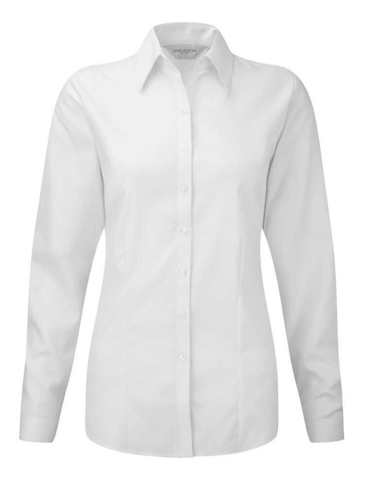 Russell Europe R-962F-0 - Ladies` LS Herringbone Shirt