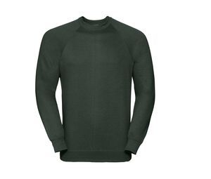Russell JZ762 - Men's Raglan Sleeve Sweatshirt Bottle Green