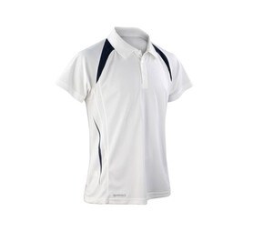 Spiro SP177 - Team Spirit Polo White/Navy