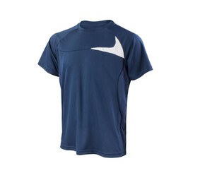 Spiro SP182 - Dash Training Shirt Navy/White