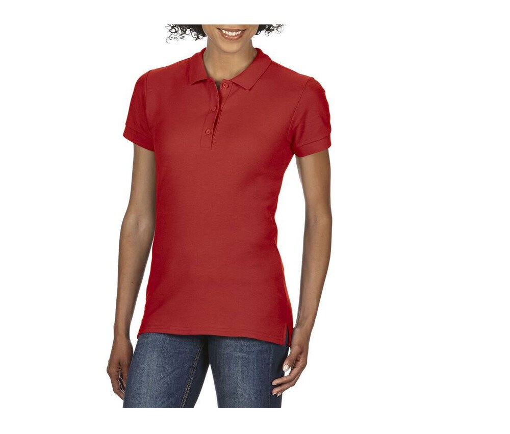 Gildan GN859 - Women's Premium Pique Polo Shirt
