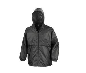 Result RS205 - Lightweight jacket with zipped pockets Black