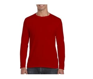 Gildan GN644 - Men's Long Sleeve T-Shirt Red