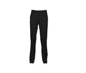 Front row FR621 - Mens Stretch Chino Trousers Black