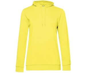 B&C BCW04W - Hooded sweatshirt # woman Solar Yellow