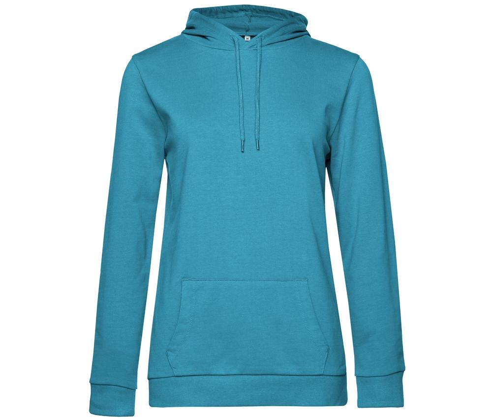 B&C BCW04W - Hooded sweatshirt # woman