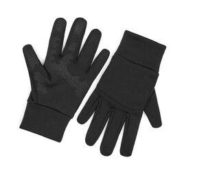 Beechfield BF310 - Softshell Sports Gloves Black