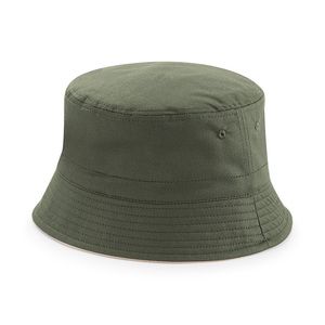 Beechfield BF686 - Women's Bucket Hat Olive Green / Stone