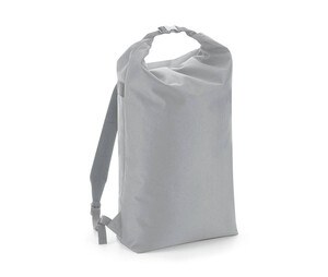 Bag Base BG115 - Icon Roll-Top Backpack Light Grey