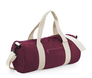 Bag Base BG144 - Original Barrel Bag Burgundy / Off White