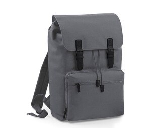Bag Base BG613 - Vintage Computer Backpack Graphite Grey / Black