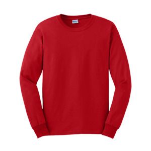 Gildan GN186 - Men's Ultra-T Long Sleeve T-Shirt Red