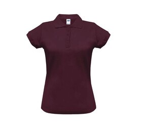 JHK JK211 - Women's piqué polo shirt 200 Burgundy