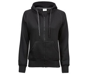 Tee Jays TJ5436 - Fashion full zip hood Women Black