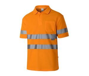 VELILLA V5512 - High visibility polo shirt Fluo Orange