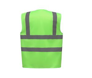 Yoko YK100 - High visibility 2 b&b vest (HVW100CH) Lime