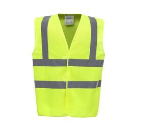 Yoko YK100 - High visibility 2 b&b vest (HVW100CH) Hi Vis Yellow