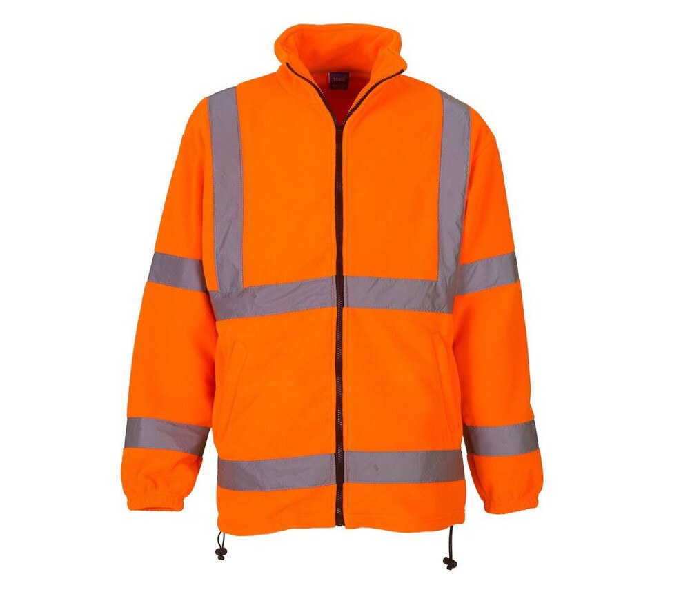 Yoko YKK08 - Thick high-visibility fleece jacket