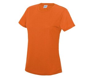 Just Cool JC005 - Neoteric™ Women's Breathable T-Shirt Electric Orange