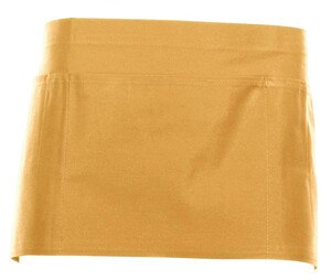 NEWGEN TB202 - Short Cotton Bartender Apron Mustard