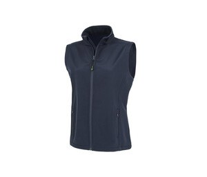 Result RS902F - Women's recycled polyester softshell bodywarmer Navy