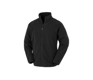 Result RS903X - Recycled Polyester Fleece Jacket Black