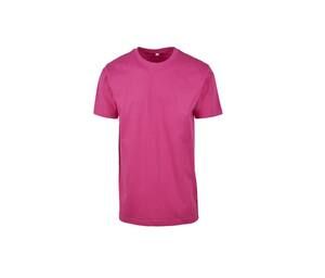 Build Your Brand BY004 - Round neck t-shirt Hibiskus Pink