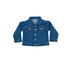 Babybugz BZ053 - Baby denim jacket Denim Blue