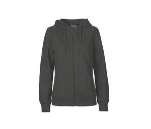Neutral O83301 - Women's zip-up hoodie Charcoal