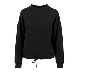 Radsow RBY058 - Round woman Sweat oversized collar Black