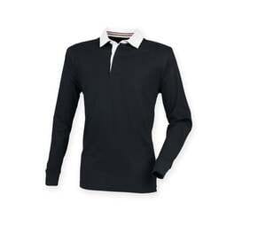 Radsow RFR104 - Premium Superfit Rugby Shirt Black