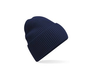 BEECHFIELD BF384R - OVERSIZED CUFFED BEANIE Oxford Navy