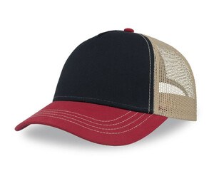 ATLANTIS HEADWEAR AT249 - Recycled polyester canvas Rapper cap