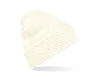 Beechfield BF045 - Beanie with Flap Soft White