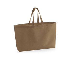 WESTFORD MILL WM696 - OVERSIZED CANVAS TOTE BAG Caramel