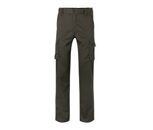 VELILLA V103JS - Stretch multi-pocket trousers Hunter Green