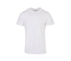 BUILD YOUR BRAND BYB010 - BASIC ROUND NECK T-SHIRT White