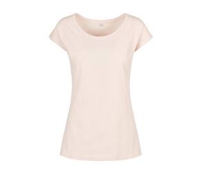 BUILD YOUR BRAND BYB013 - LADIES WIDE NECK TEE