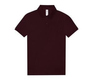 B&C BCW463 - Ladies' 210 poloshirt Heather Burgundy