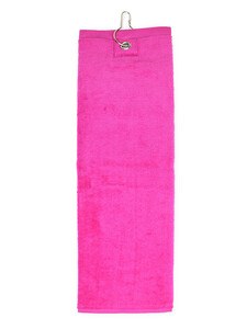 THE ONE TOWELLING OTGO - GOLF TOWEL Magenta