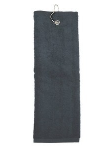 THE ONE TOWELLING OTGO - GOLF TOWEL Anthracite