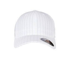 FLEXFIT F6195P - Striped baseball cap Black / White